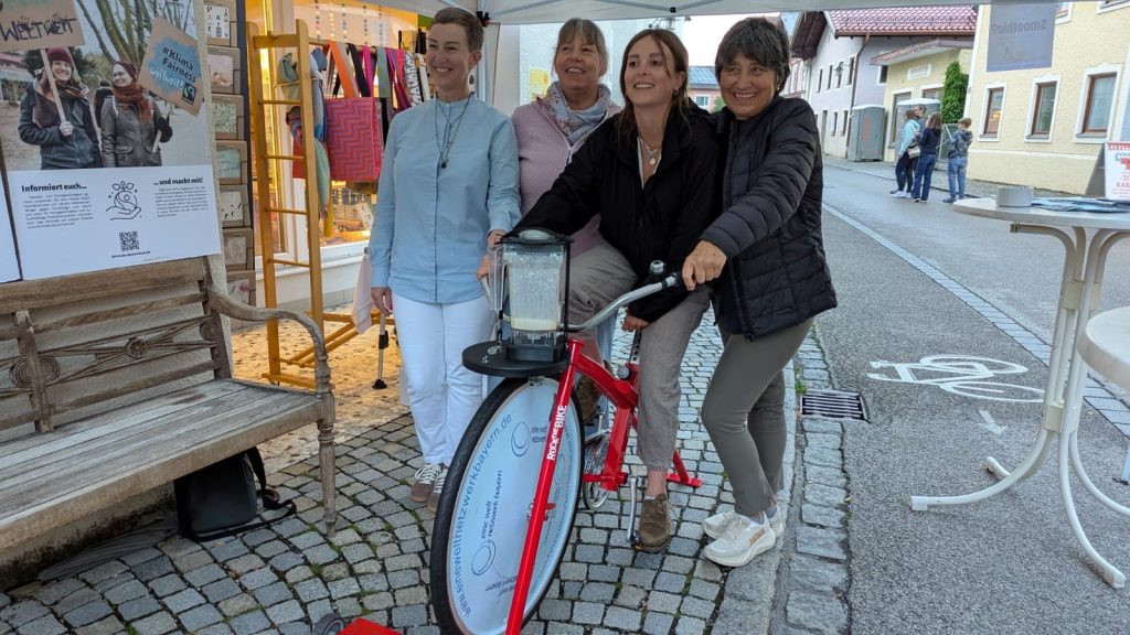 Steuerungsgruppe mit Smoothie Bike