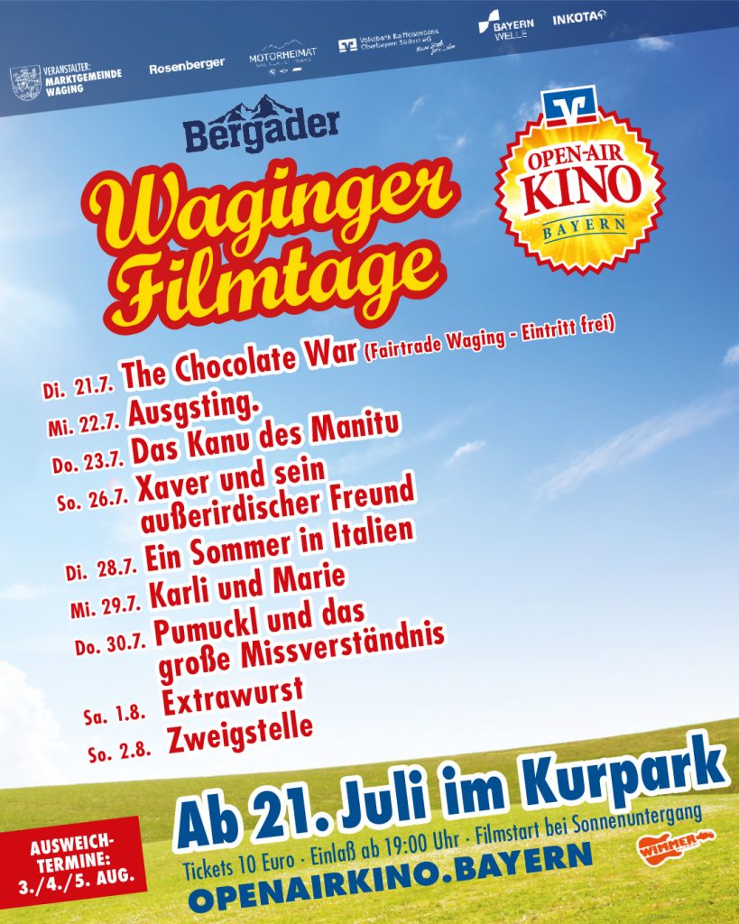 Plakat Waginger Filmtage 