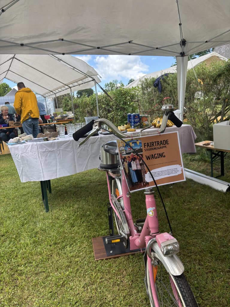 Smoothiebike beim Fest der Vereine